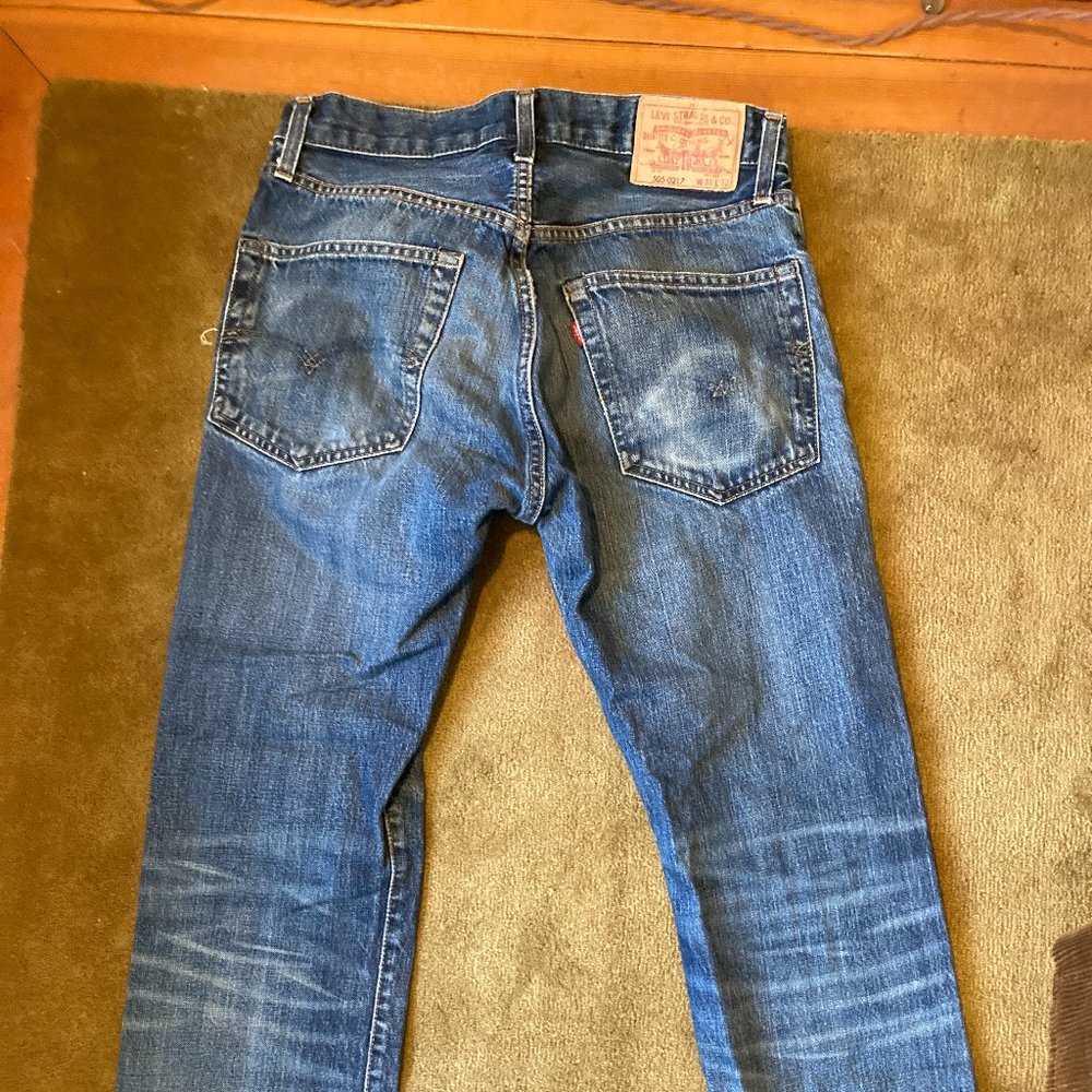 Levis 505 Vintage LVC 1967 Jeans Selvedge